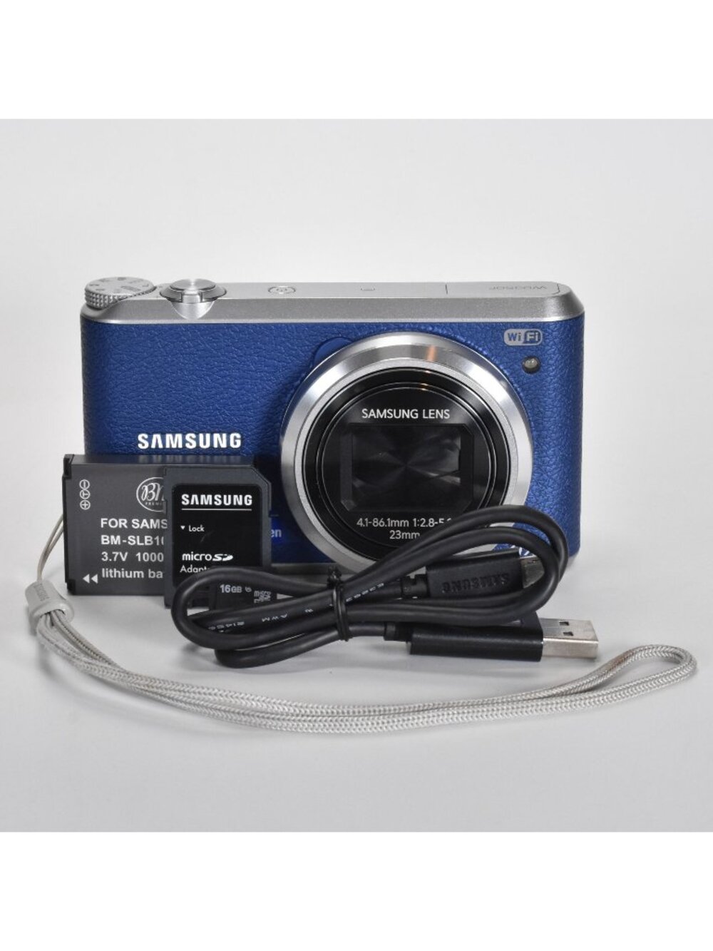 Samsung WB350F Smart Digital Camera 16MP 21x Optical Zoom WiFi HD Video 8GB SD
